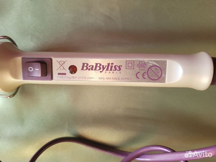 Щипцы, плойка BaByliss 271CE