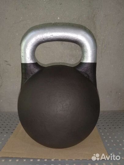 Гиря 24 кг чугунная, восстановленная