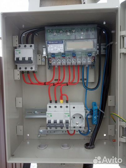 Подключение электричества. Электромонтажные работы