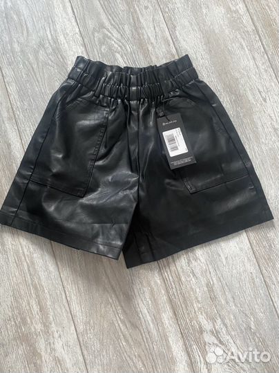Шорты женские экокожа