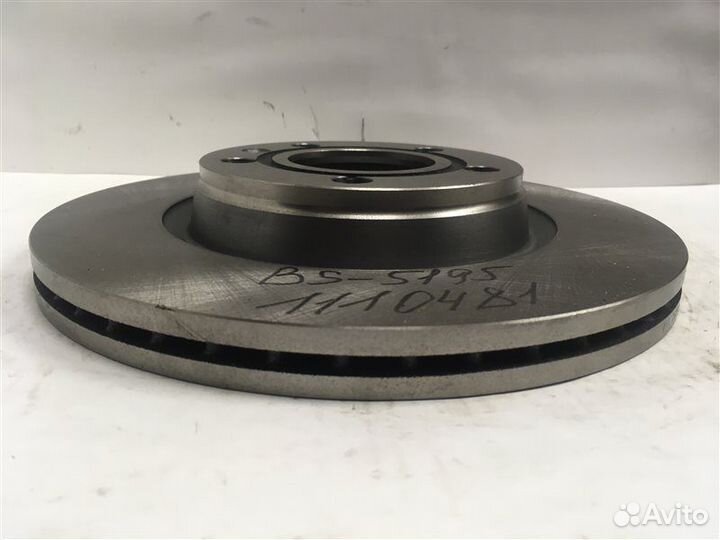 Диск тормозной передний вентилируемый Volksawagen