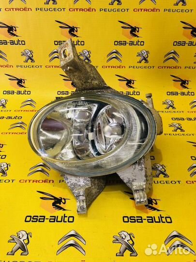Фара противотуманная правая peugeot 206 седан