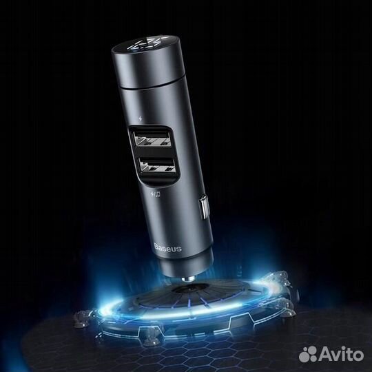 Зарядное устройство с FM-трансмиттером Baseus