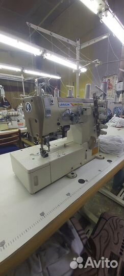 Промышленная плоскошовная швейная машина jack 8569