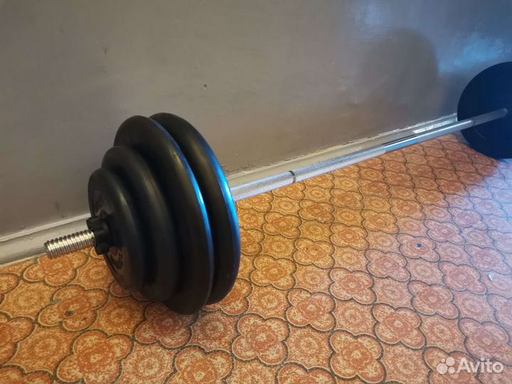 Штанга с блинами 110кг