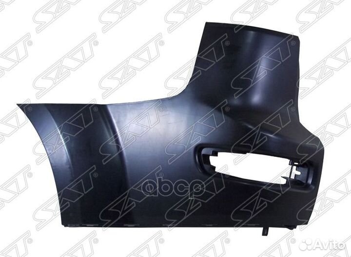 Клык заднего бампера Mitsubishi Outlander XL 06