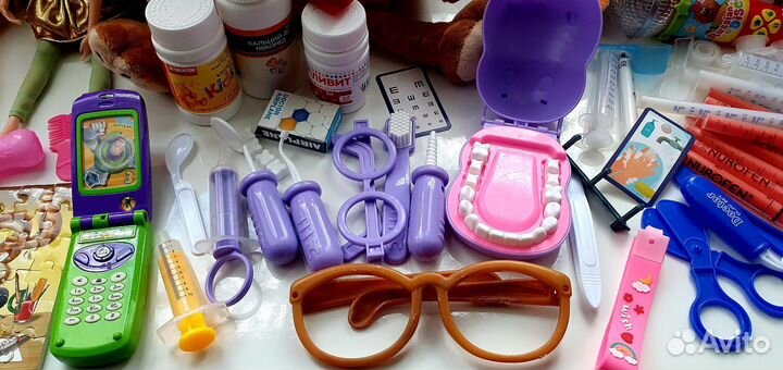 Пакет кукол и игрушек