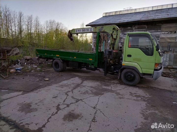 Кран борт манипулятор