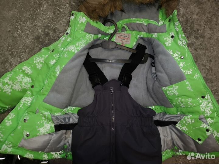 Зимний костюм для девочки 116