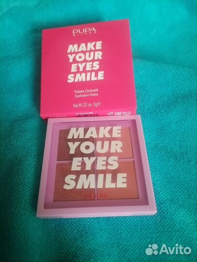 Тени Pupa make your 002