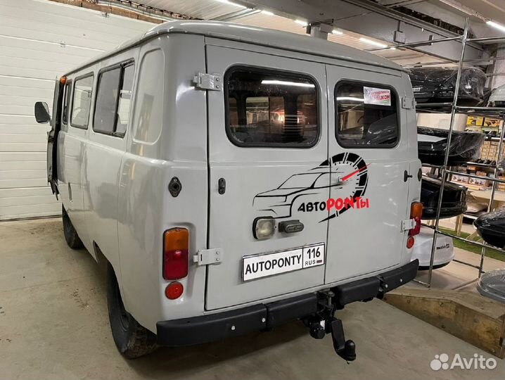 Фаркоп УАЗ Буханка легкосъемный квадрат 2т