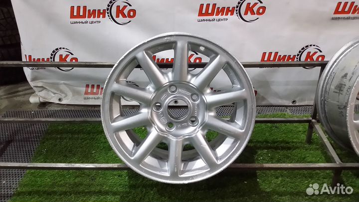 2968) К-кт дисков ориг литых R15 audi 5х112