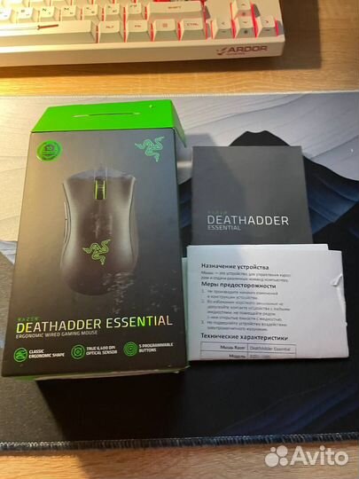 Мышь razer deathadder