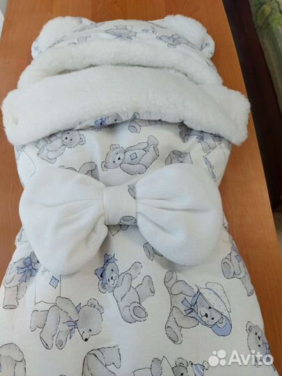 Конверт на выписку зимний