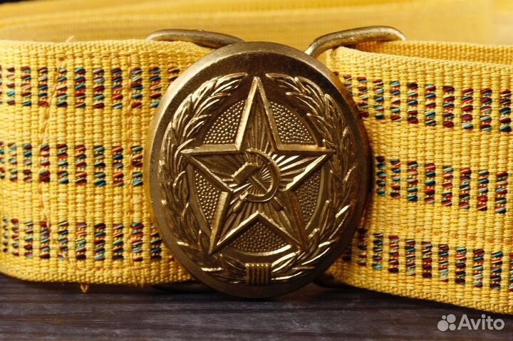 Ремень офицерский парадный СССР