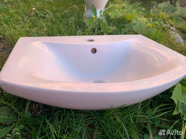 Продам унитаз, раковину б у