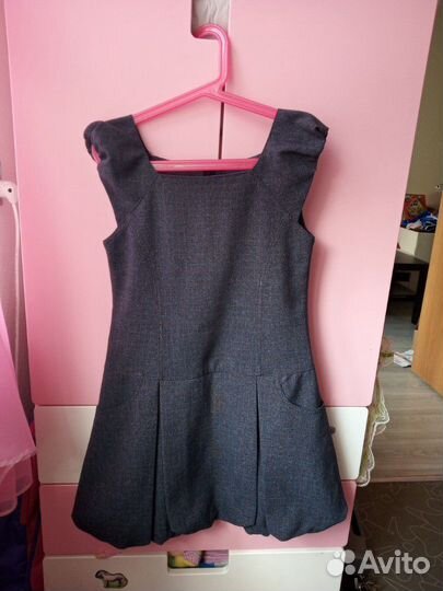 Сарафан школьный размер 32