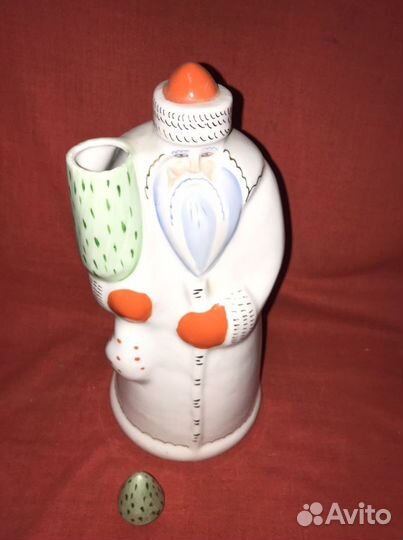 Статуэтка фарфор дед мороз