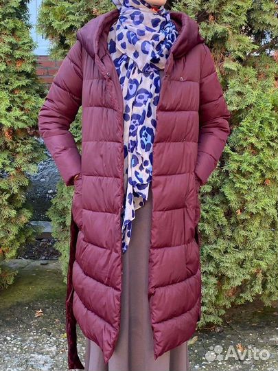 Куртка зимняя женская длинная