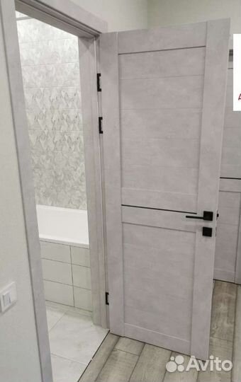 Дверь межкомнатная бетон