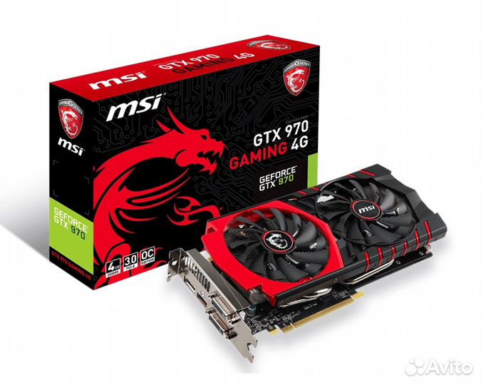 Видеокарта MSI gtx 970