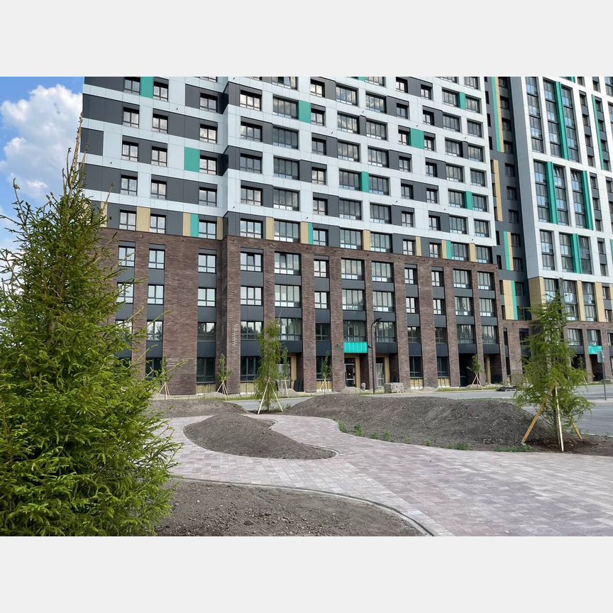 2-к. квартира, 63,8 м², 6/17 эт.