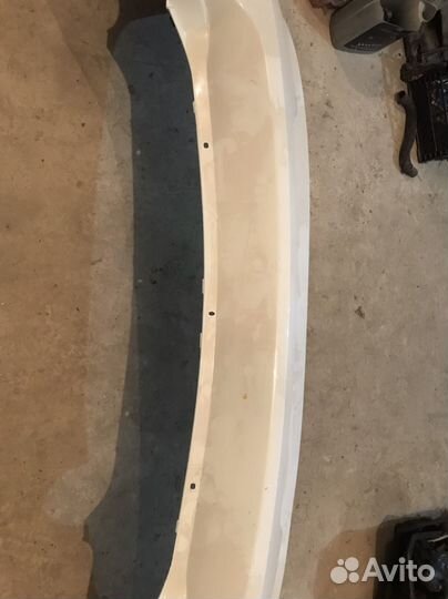 Задний бампер рено логан2011год