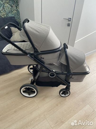 Коляска для двойни bebys Dinasti