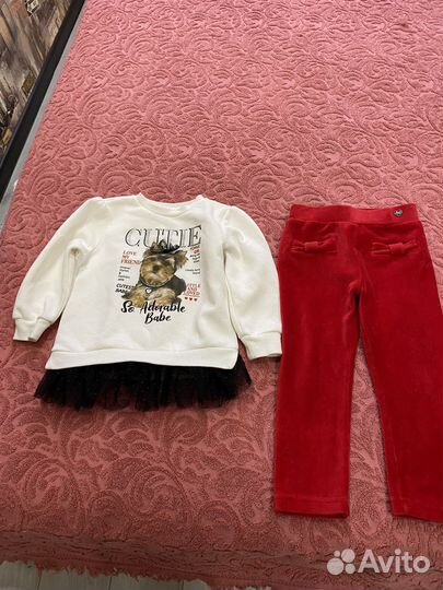 Вещи пакетом на девочку 86-92
