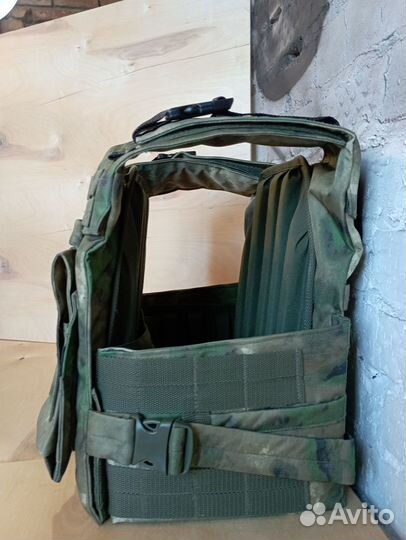 Бронежилет Мох с пластинами