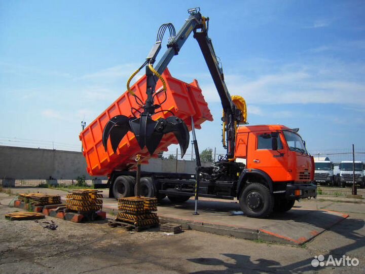 Вывоз мусора. Аренда ломовоз. камаз