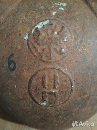 Гиря царская 2 пуда