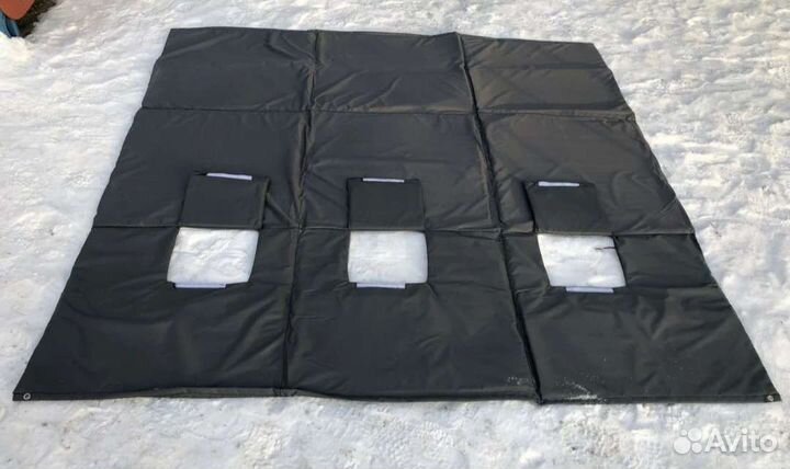 Палатка зимняя куб 2.2*2.2м с полами