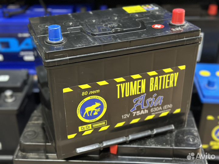 Аккумулятор tyumen batery 75 легковой