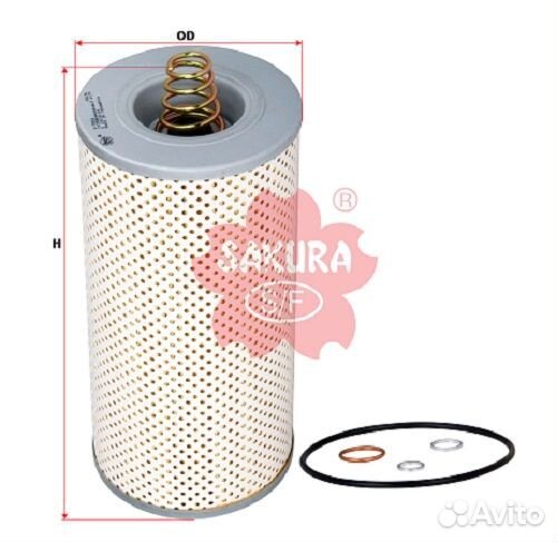 Фильтр масляный sakura O-5302 MAN 2565 MB353.951/9
