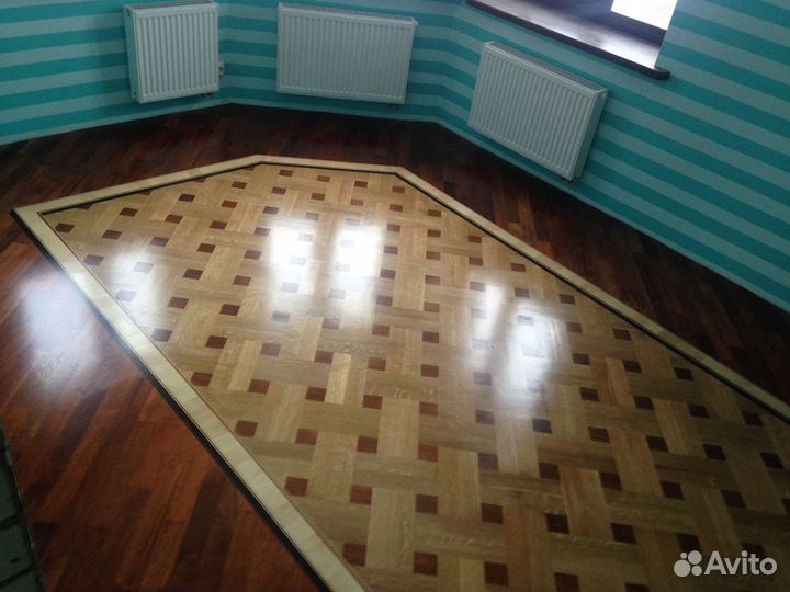 Циклевка, шлифовка паркета