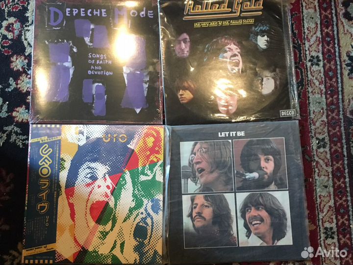 Виниловые пластинки,мног запечатанных,большая колл