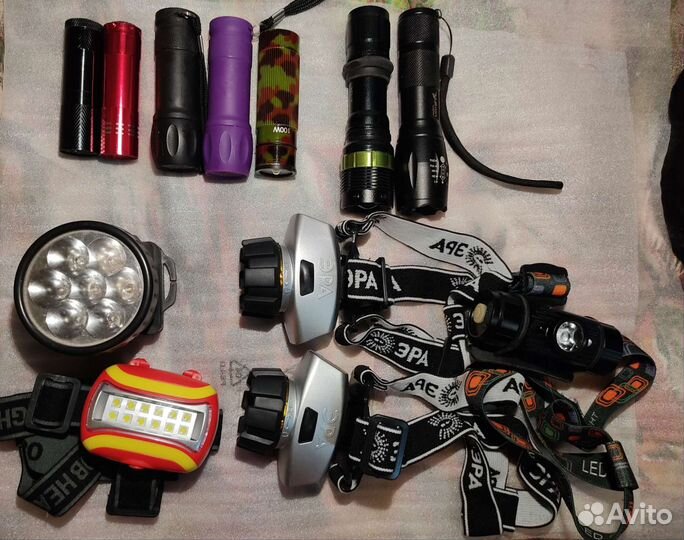 Ручные и налобные фонари