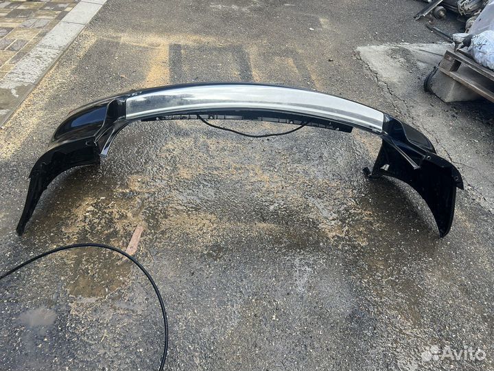 Задний бампер volkswagen touareg 2006-2009