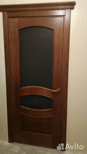 Межкомнатные двери натуральный шпон