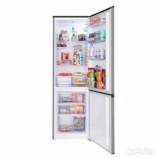 Холодильник-морозильник maunfeld MFF176S11