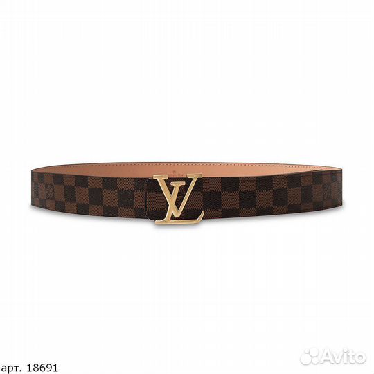 Ремень LV коричневый