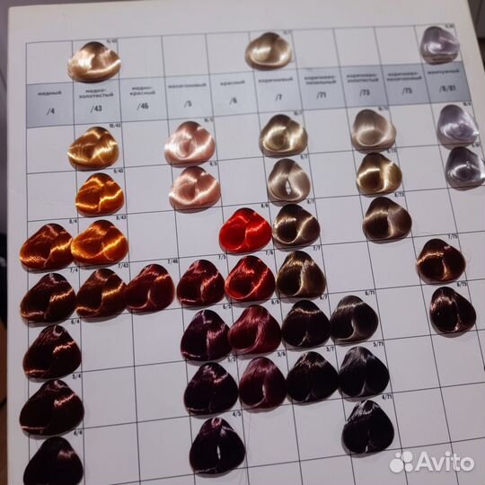 Палитра краски Ollin Color