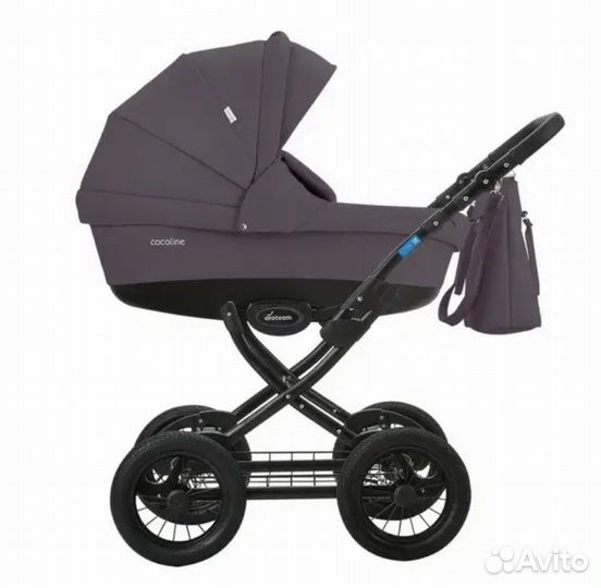 Коляска cocoline 2 в 1 экокожа