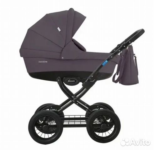 Коляска cocoline 2 в 1 экокожа