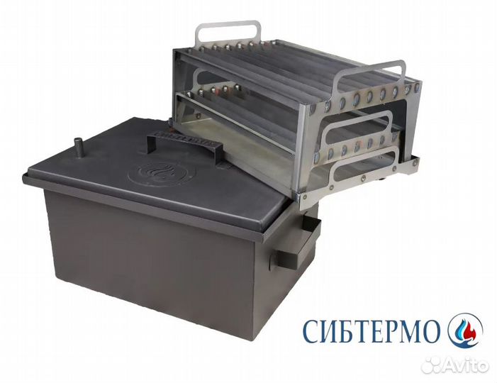 Коптильня горячего копчения Сибтермо мк.01 (сталь)