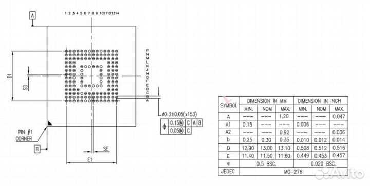 Чипы eMMC Transcend 32GB