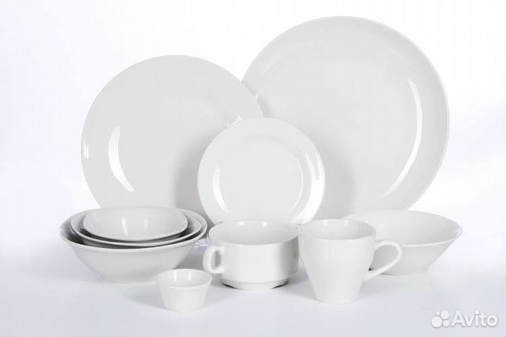Набор столовой посуды бокалы и кружки