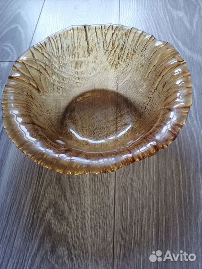 Салатник хрустальный большой, СССР