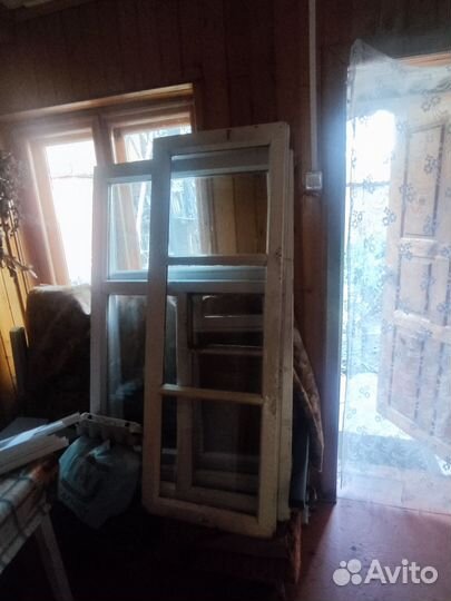 Деревянные оконные рамы бу